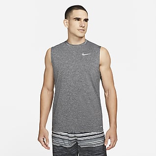 nike sleeveless hydroguard swim tee