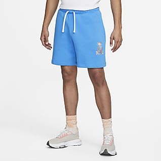 Nike Sportswear Pantalons curts de teixit Fleece - Home