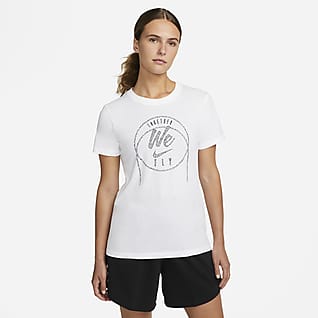Nike Dri-FIT Swoosh Fly Damski T-shirt z krótkim rękawem