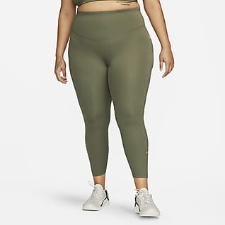 Nike Dri-FIT One Luxe Women's Mid-Rise 7/8 Leggings (Plus Size)