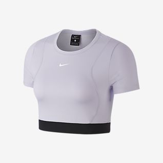 Nike crop top sale Outlet