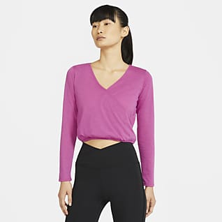 nike yoga tops