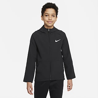 Nike Dri-FIT Geweven trainingsjack voor jongens