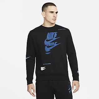 sudadera nike negra y amarilla
