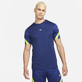 Nike Dri-FIT Strike Ανδρική κοντομάνικη ποδοσφαιρική μπλούζα
