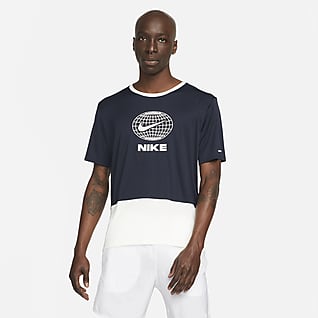 Nike Dri-FIT Heritage Kurzarm-Laufoberteil für Herren