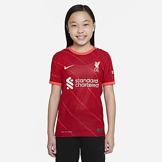 Liverpool FC 2021/22 Match Domicile Maillot de football Nike Dri-FIT ADV pour Enfant plus âgé