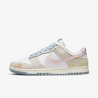 Nike Dunk Low rosa, bianche e rosse | AW LAB