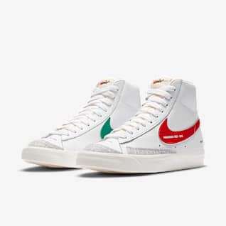 women's nike blazer mid metallic casual shoes