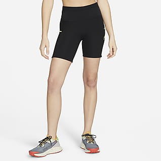 Nike Dri-FIT Epic Luxe Strakke trailrunningshorts voor dames