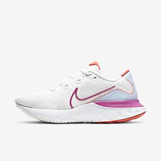 ladies white nike trainers size 5