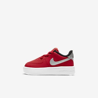 red and blue nike air force