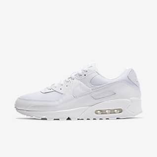 nike air max 90 sneakers in white