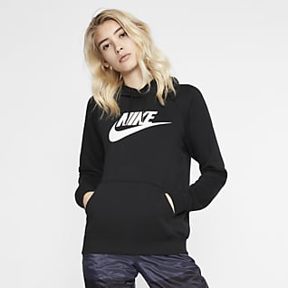 Nike Sportswear Essential Sweat à capuche en tissu Fleece pour Femme
