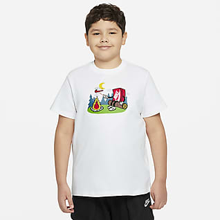 Nike Sportswear T-shirt til store drenge (udvidet størrelse)