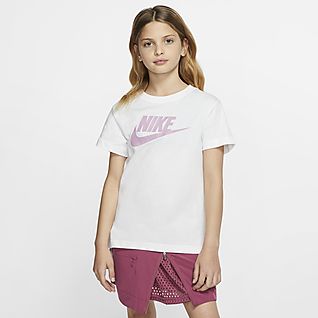Girls' Graphic T-Shirts. Nike SK