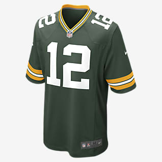 NFL Green Bay Packers (Aaron Rodgers) Męska koszulka meczowa do futbolu amerykańskiego