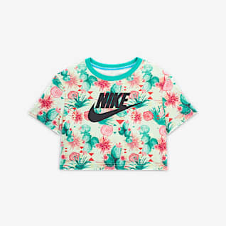 pink and green nike shirt