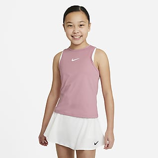 NikeCourt Dri-FIT Victory Φανελάκι τένις για μεγάλα κορίτσια