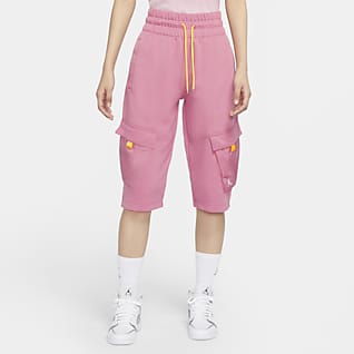 sweatpant shorts womens nike