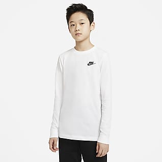 Nike Sportswear Uzun Kollu Genç Çocuk (Erkek) Tişörtü
