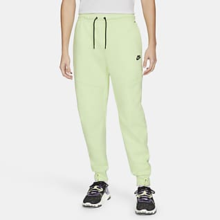 green nike joggers