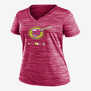 Nike Dri-FIT City Connect Velocity (MLB San Diego Padres) Women's V-Neck T-Shirt