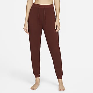 Nike Yoga Luxe Pantalones de entrenamiento de tejido Fleece 7/8 para mujer