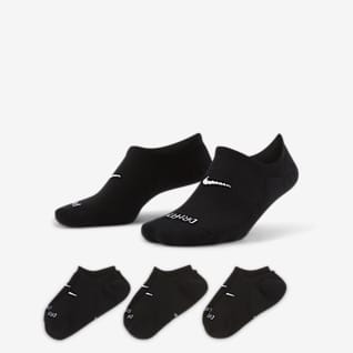 Nike Everyday Plus Cushioned Calcetines invisibles de entrenamiento para mujer (3 pares)