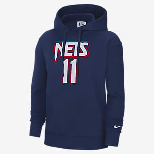 Brooklyn Nets Essential Men's Nike NBA Fleece Player Hoodie
