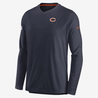 Nike Dri-FIT Lockup Coach UV (NFL Chicago Bears) Men's Long-Sleeve Top
