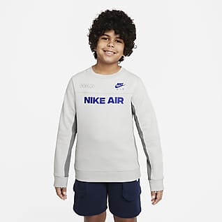 Nike Air Kerek nyakkivágású melegítőfelső nagyobb gyerekeknek (fiúknak)