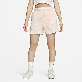 Nike Sportswear Shorts de tejido de punto desteñidos para mujer