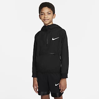 Nike Dri-FIT Crossover Chamarra de básquetbol para niño talla grande