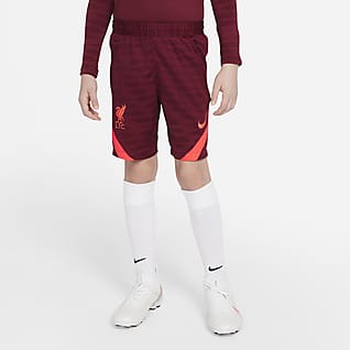Liverpool F.C. Strike Older Kids' Football Shorts