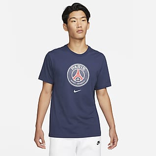 Paris Saint-Germain Crest Men's Football T-Shirt