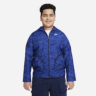 Nike Sportswear Big Kids' (Boys') Woven Jacket (Extended Size)