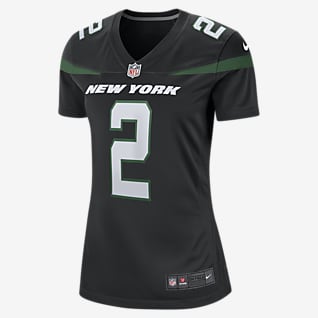 NFL New York Jets (Zach Wilson) Women's Game Football Jersey