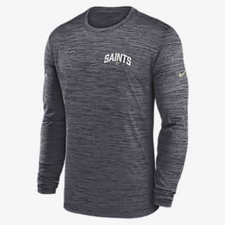 Nike Dri-FIT Velocity Athletic Stack (NFL New Orleans Saints) Men's Long-Sleeve T-Shirt