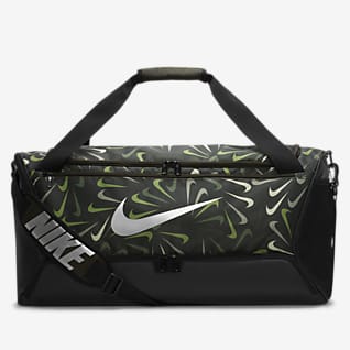 Nike Brasilia 9.5 Treningsduffelbag med trykk (medium, 60 L)