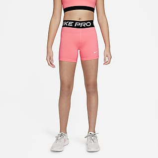 Nike Pro Older Kids' (Girls') 10cm (approx.) Shorts
