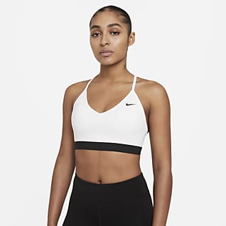 brassière nike blanche
