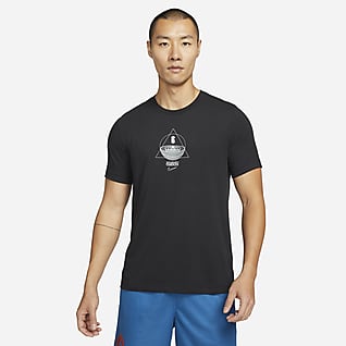 Nike Dri-FIT Kyrie Logo เสื้อยืดบาสเก็ตบอลผู้ชาย