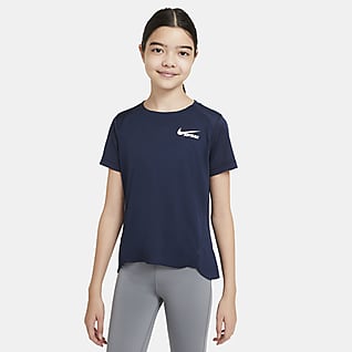 Nike Big Kids' (Girls') Short-Sleeve Softball Top