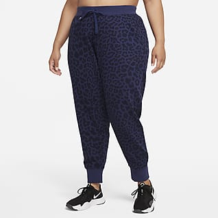 Nike Dri-FIT Get Fit Pantalones de entrenamiento estampados para mujer (talla grande)