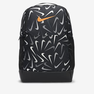 Nike Brasilia 9.5 印花訓練背包 (中型，24 公升)