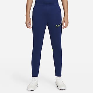 Nike Dri-FIT Academy Pletené fotbalové kalhoty pro větší děti