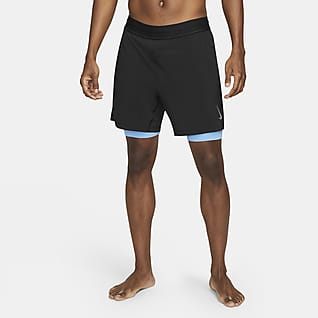 Nike Yoga Shorts 2 en 1 para hombre