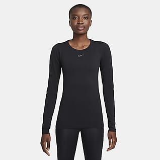 Nike Dri-FIT ADV Aura Camiseta de entrenamiento de manga larga y ajuste entallado - Mujer