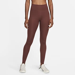 Nike One Luxe Középmagas derekú, zsebes női leggings